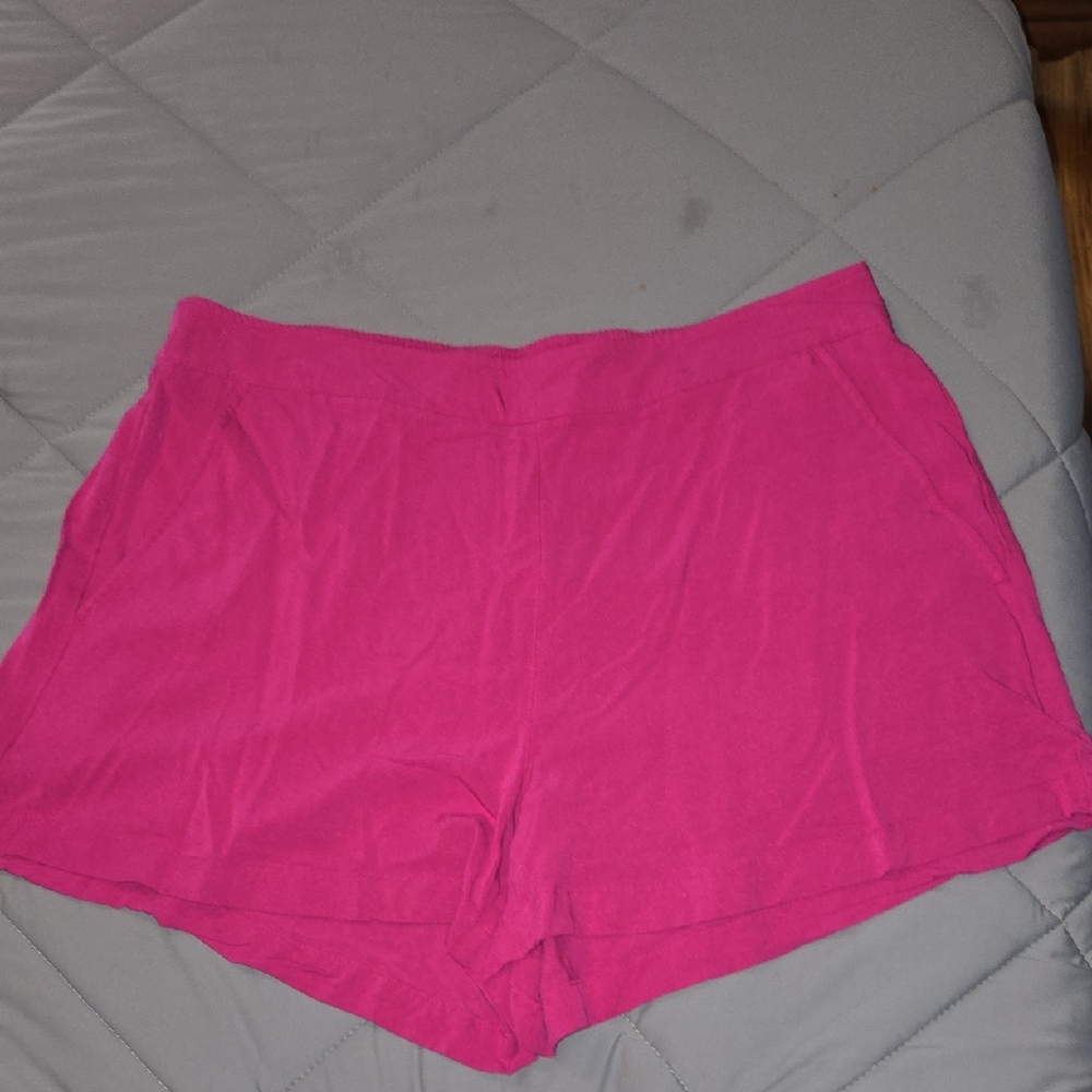 Old Navy Women's Vibrant Pink Shorts Size Large